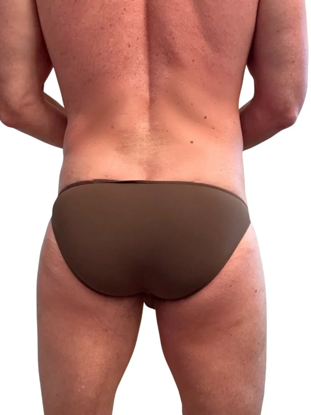 N2N Bodywear Chocolate Brown Micro Bikini Swimsuit Size M - Picture 2 of 6